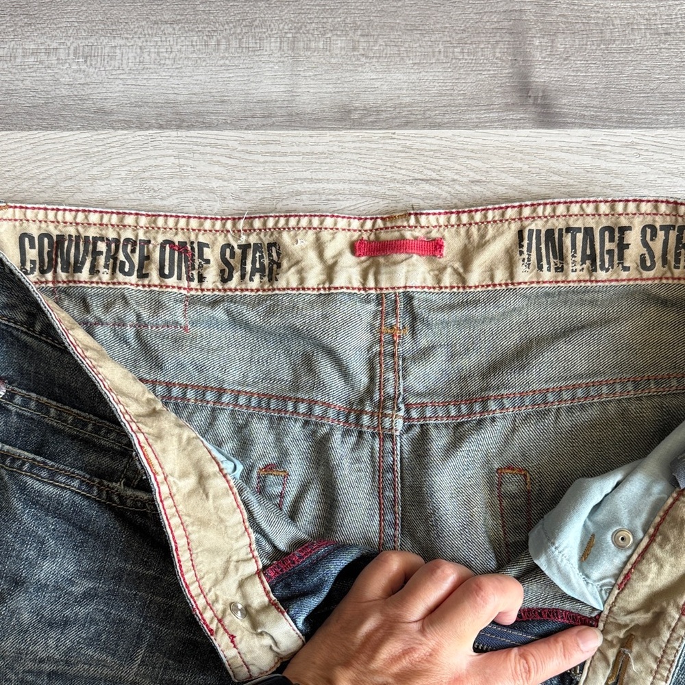 Converse One Star Vintage Blue Jeans - Picture 2 of 4